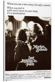 Magnettafel Der letzte Tango in Paris (englisch)