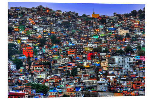 Stampa su PVC Favela Rocinha a Rio de Janeiro