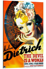 Magnettafel Marlene Dietrich - The Devil Is a Woman, 1935