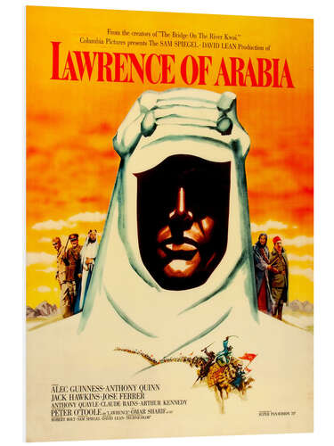 Quadro em PVC Lawrence of Arabia (inglês)