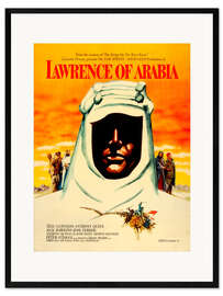 Impressão artística com moldura Lawrence of Arabia (inglês)