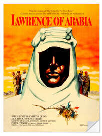 Autocolante decorativo Lawrence of Arabia (inglês)