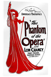 Stampa su vetro acrilico The Phantom of the Opera