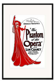 Gerahmter Kunstdruck Das Phantom der Oper (englisch)