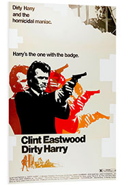 Quadro em PVC Dirty Harry I