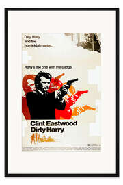 Gerahmter Kunstdruck Dirty Harry I