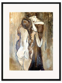 Gerahmter Kunstdruck Hommage Schiele