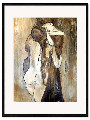 Stampa artistica con cornice hommage schiele