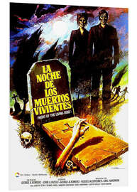 Tableau en PVC La Nuit des morts-vivants (espagnol)