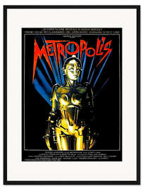 Gerahmter Kunstdruck Metropolis
