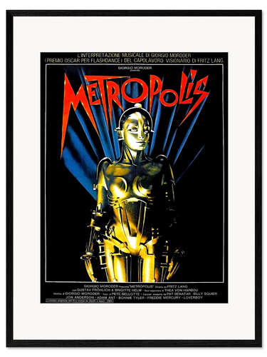 Framed art print Metropolis