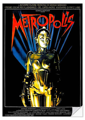 Självhäftande poster Metropolis