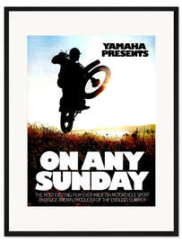 Gerahmter Kunstdruck Teufelskerle auf heißen Feuerstühlen (englisch)