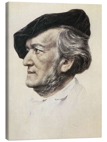 Canvastavla Richard Wagner