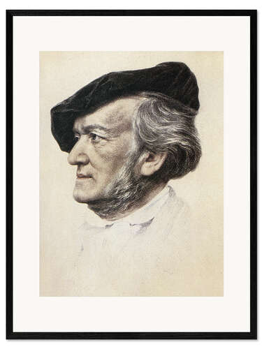 Framed art print Richard Wagner