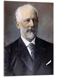 Acrylglasbild Peter Ilich Tchaikovsky