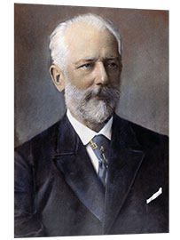 Hartschaumbild Peter Ilich Tchaikovsky