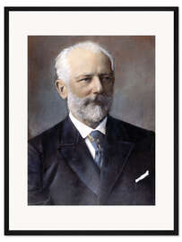 Gerahmter Kunstdruck Peter Ilich Tchaikovsky
