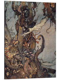 Magnettafel Andersen: Kleine Meerjungfrau