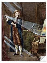 Wall sticker Sir Isaac Newton