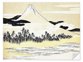 Wall sticker Japan Mount Fuji