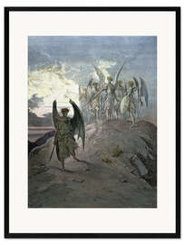 Ingelijste kunstdruk Paradise Lost I