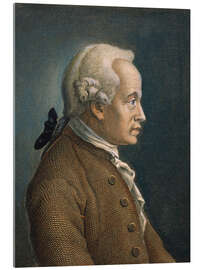 Acrylic print Immanuel Kant