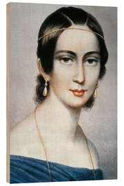 Puutaulu Clara Schumann