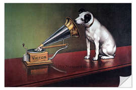 Wandsticker Victor Gramophon