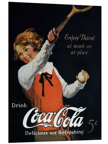 Foam board print Coca Cola