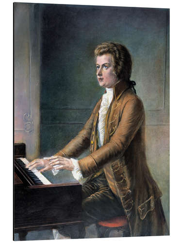 Obraz na aluminium Wolfgang Amadeus Mozart