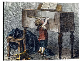 Magnettafel Wolfgang Amadeus Mozart