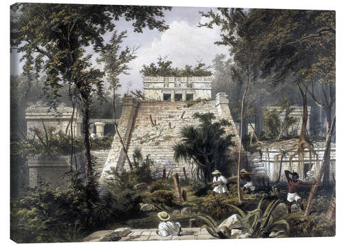 Canvas-taulu Mexico: Tulum, 1844.