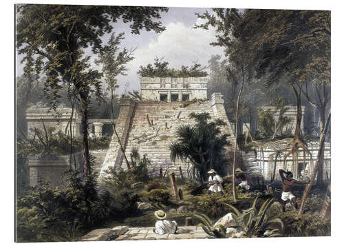 Quadro em plexi-alumínio Mexico: Tulum, 1844.