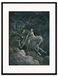 Gerahmter Kunstdruck Vision Of Death.