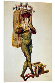 Foam board print Mozart: Magic Flute, 1791