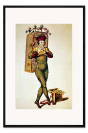 Gerahmter Kunstdruck Mozart: Zauberflöte, 1791