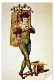 Selvklebende plakat Mozart: Magic Flute, 1791