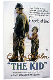 Foam board print Chaplin: The Kid, 1920