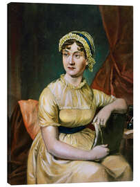 Canvas print Jane Austen