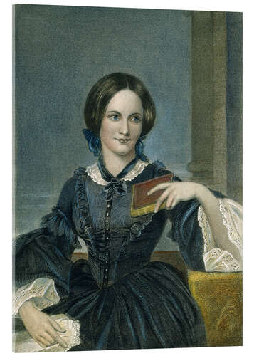 Stampa su vetro acrilico Charlotte Bronte