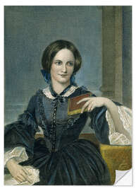 Vinilo para la pared Charlotte Bronte