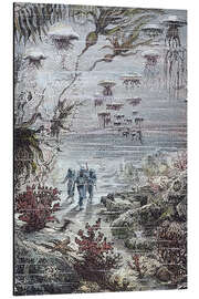 Magnettafel Verne: 20.000 Meilen unter dem Meer