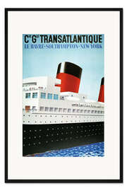 Gerahmter Kunstdruck Travel Poster, 1949.