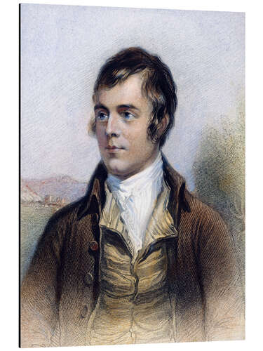 Aluminium print Robert Burns