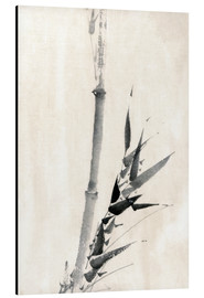 Tableau en aluminium  Bambou japonais - Katsushika Hokusai