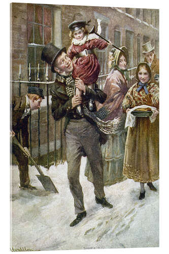 Acrylic print Dickens: A Christmas Carol.