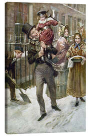 Canvas print Dickens: A Christmas Carol.