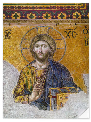 Naklejka na ścianę Hagia Sophia: Mosaic