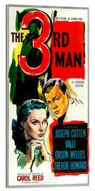 Gallery print The third man, left to right: Alida Valli, Joseph Cotten in US in 1949